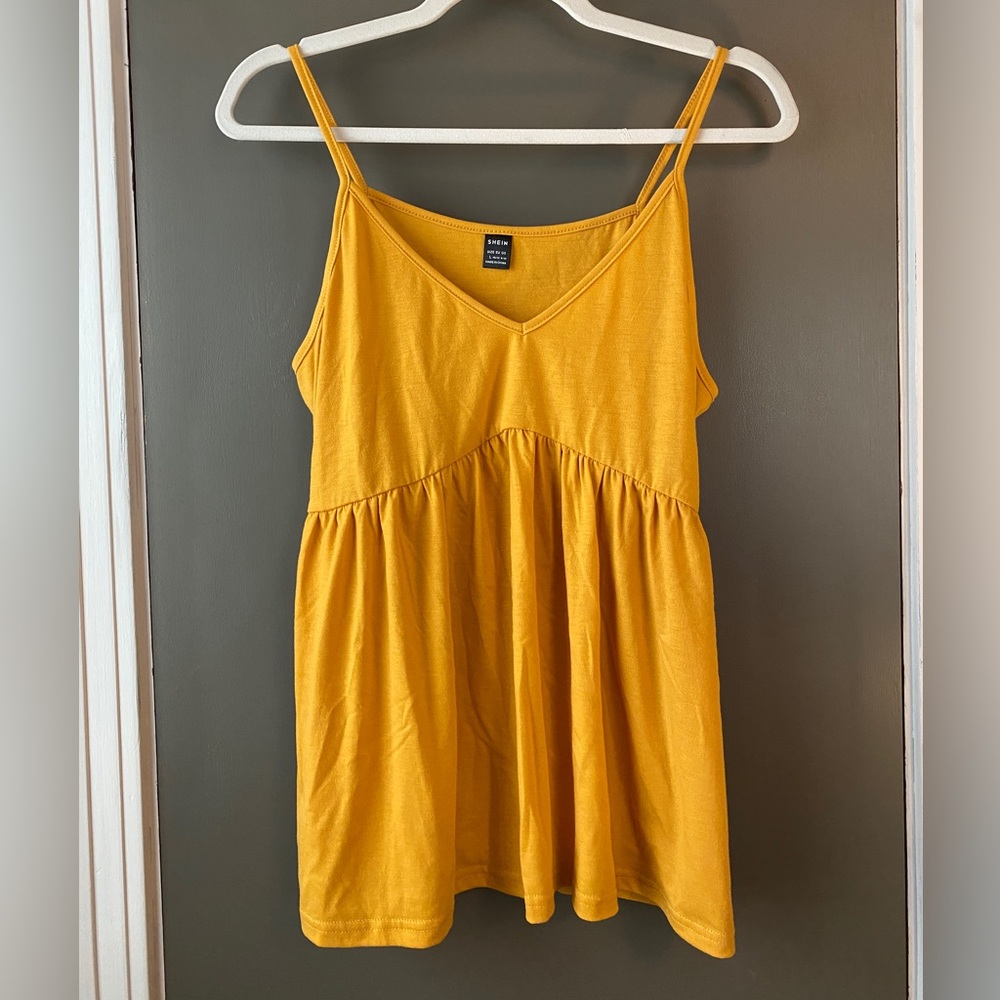 Yellow Tank Top